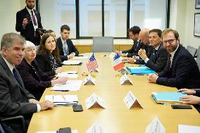 DC: Sec Yellen and Minister Armand hold a Bilateral Meeting