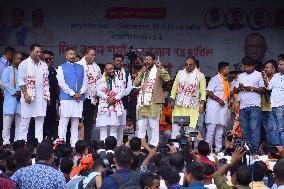 Assam Assembly By- Election Rally