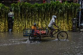 Effects Of Cyclone Dana In India.