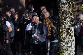 Murdered Teenager Lina Funeral - Plaine