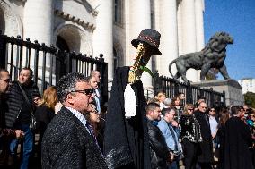 Lawyers Protest In Sofia.