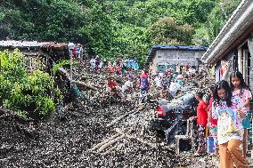 Residents Are Scattered After Tropical Typhoon Kristine - Philippines