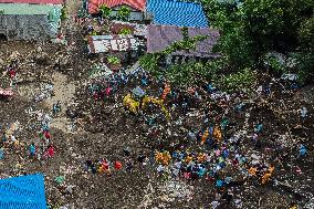 Residents Are Scattered After Tropical Typhoon Kristine - Philippines