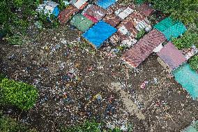 Residents Are Scattered After Tropical Typhoon Kristine - Philippines