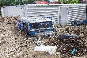 Residents Are Scattered After Tropical Typhoon Kristine - Philippines