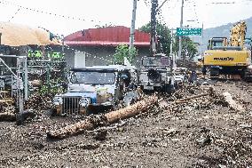 Residents Are Scattered After Tropical Typhoon Kristine - Philippines