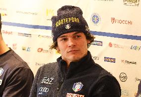 SPORT INVERNALI - Sci Alpino - Italy Team Press Conference World Cup