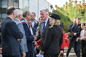 PM Barnier Visits The Rhone After The Storms