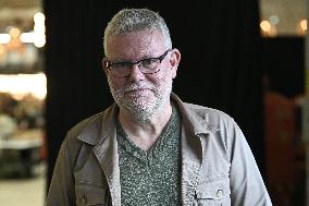 Swedish writer Arne Dahl at the Helsinki Book Fair