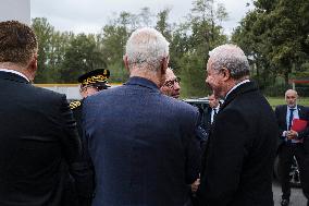 Bruno Retailleau Visits Toulouse Police Academy - France