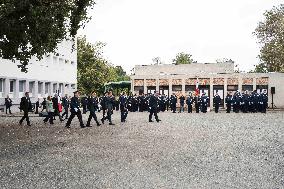 Bruno Retailleau Visits Toulouse Police Academy - France