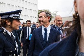 Bruno Retailleau Visits Toulouse Police Academy - France