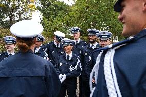 Bruno Retailleau Visits Toulouse Police Academy - France