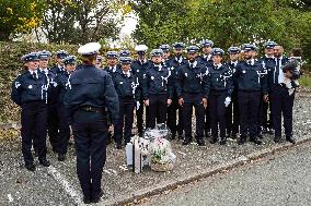 Bruno Retailleau Visits Toulouse Police Academy - France