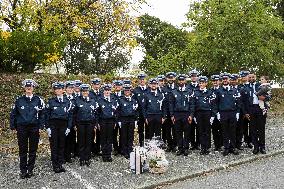 Bruno Retailleau Visits Toulouse Police Academy - France