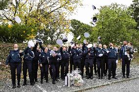 Bruno Retailleau Visits Toulouse Police Academy - France