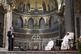 Pope Francis Concludes (Dis)equalities Journey - Rome