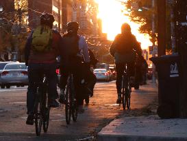 Bike Lane, Toronto/Canada