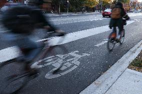 Bike Lane, Toronto/Canada