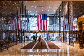 Trump Tower On 5th Avenue In Manhattan New York City