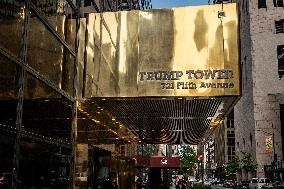 Trump Tower On 5th Avenue In Manhattan New York City