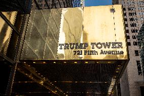 Trump Tower On 5th Avenue In Manhattan New York City