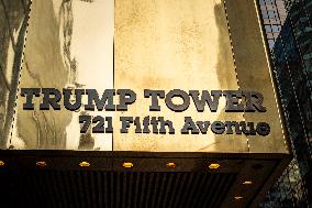 Trump Tower On 5th Avenue In Manhattan New York City