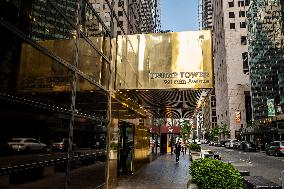 Trump Tower On 5th Avenue In Manhattan New York City