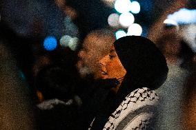 Rally In Support Of Palestine And Lebanon In Paris