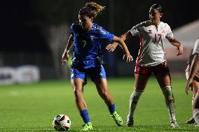 CALCIO - Amichevole - Italy Women vs Malta Women