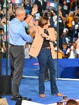 Get-Out-The-Vote Rally In Support Of Kamala Harris With Barack Obama In Clarkston Georgia