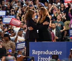 Reproductive Freedom Rally With Beyonce At Shell Energy Stadium In Houston Texas