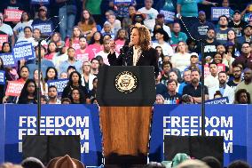 Reproductive Freedom Rally With Beyonce At Shell Energy Stadium In Houston Texas