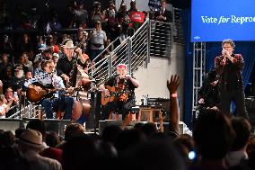 Reproductive Freedom Rally With Beyonce At Shell Energy Stadium In Houston Texas