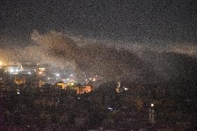 Israeli Airstrike In Beirut, Lebanon