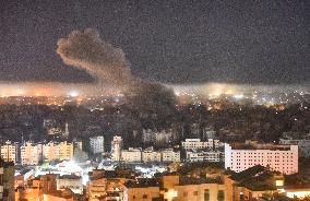 Israeli Airstrike In Beirut, Lebanon