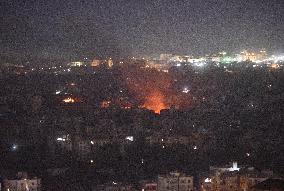 Israeli Airstrike In Beirut, Lebanon