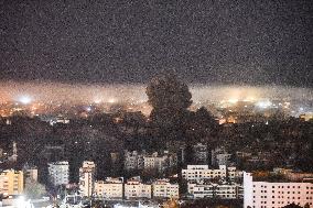 Israeli Airstrike In Beirut, Lebanon