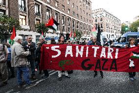 Pro Palestine Rally In Rome, Italy