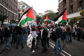 Pro Palestine Rally In Rome, Italy