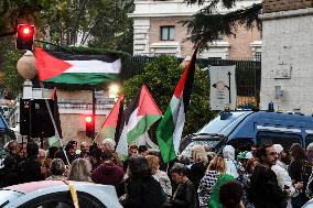 Pro Palestine Rally In Rome, Italy