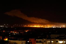 Israeli Air Strikes Hit Beirut Suburbs