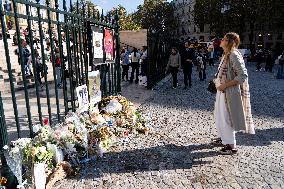 Tribute To The Killed Cyclist Paul Varry - Paris