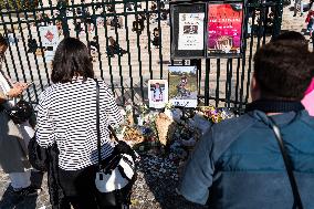 Tribute To The Killed Cyclist Paul Varry - Paris