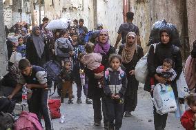 Israeli Military Operation in Jabalia, Tens of Thousands Palestinian Flee - Gaza