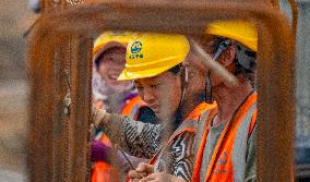 Hongze Lake Water Conservancy Project Construction in Suqian