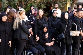 Funeral of Commander Mohamed Farhat - Beirut