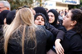 Funeral of Commander Mohamed Farhat - Beirut