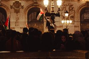 Paris, Protest In Solidarity With Palestinians