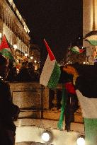 Paris, Protest In Solidarity With Palestinians